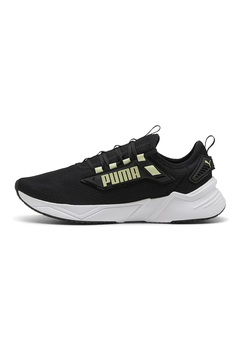 Pantofi Retaliate 3 slip-on cu logo pentru alergare, Negru stins/Verde pal