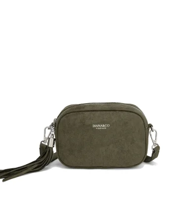 Geanta crossbody Valeria Elite, Verde