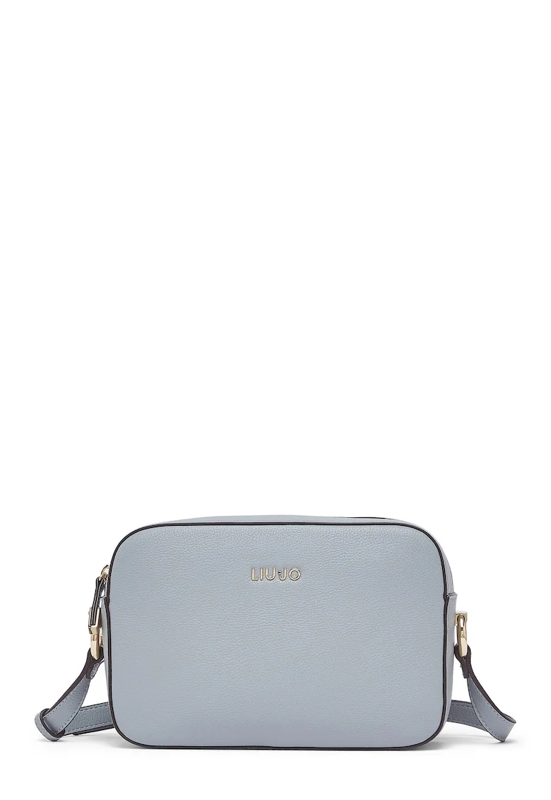 Geanta crossbody din piele ecologica, Gri
