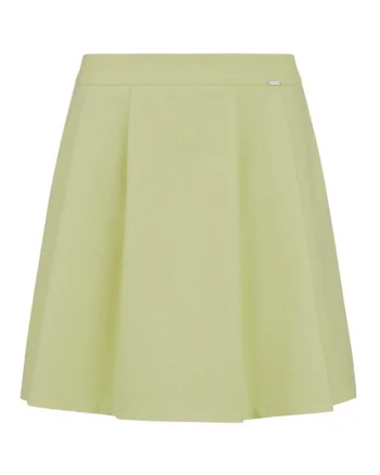 Fusta-pantaloni cu aspect plisat