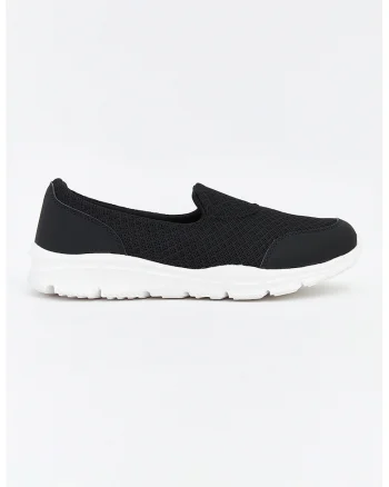 Pantofi sport slip-on de plasa, Negru