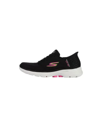 Pantofi sport  GO WALK 6 - VIVID ID - SLIP-INS 124627BKMT