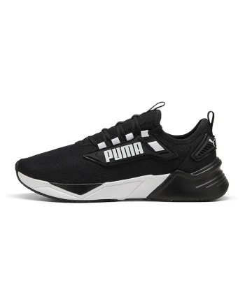 Pantofi Retaliate 3 slip-on cu logo pentru alergare, Alb/Negru