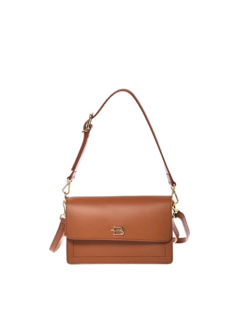 Geanta crossbody eleganta, Maro, 15x23x10