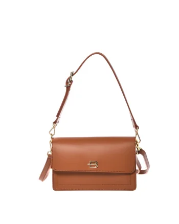 Geanta crossbody eleganta, Maro, 15x23x10