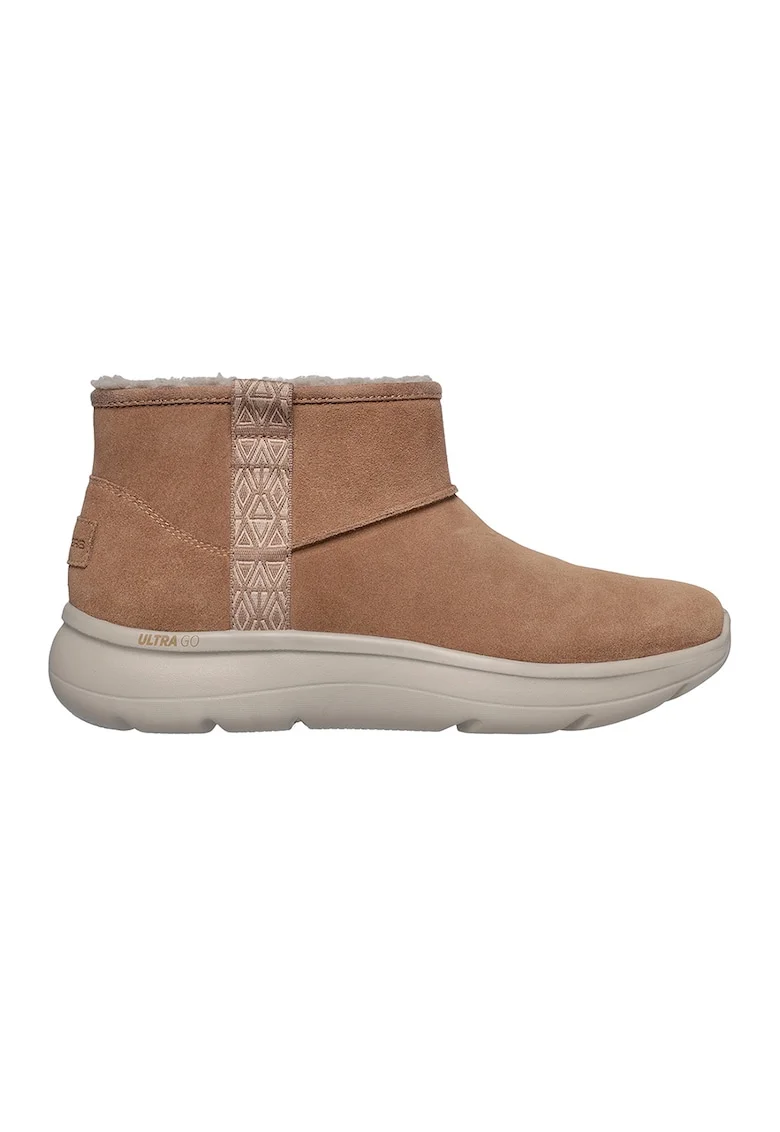 Ghete slip-on, Maro camel