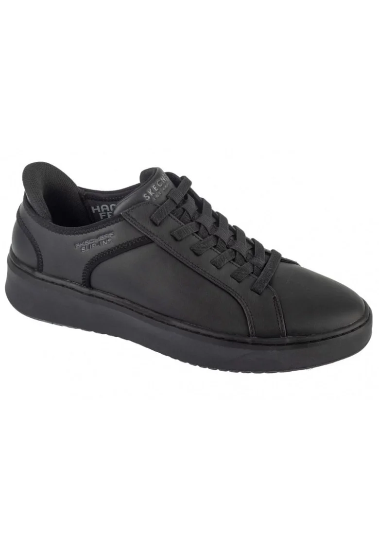 Tenisi barbati,  Court Break, slip-on, negru