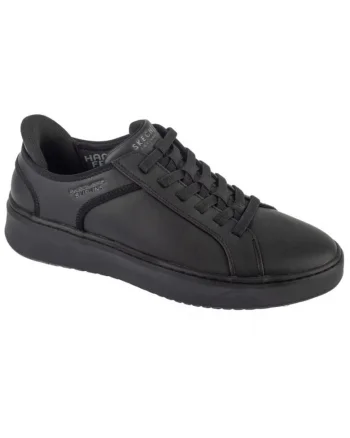 Tenisi barbati,  Court Break, slip-on, negru