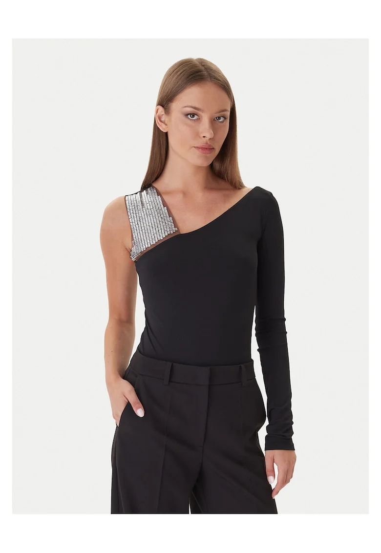 Body  model negru cu cristaledwqf