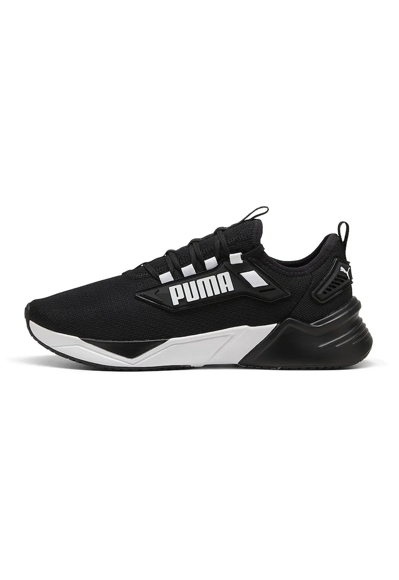 Pantofi Retaliate 3 slip-on cu logo pentru alergare, Alb/Negru