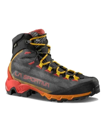 Bocanci de trekking  Aequilibrium Hike GTX, inaltime medie, impermeabili, gri-galben, material sintetic