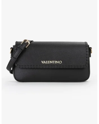 Geanta crossbody de piele ecologica, Negru