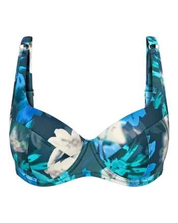 Sutien bikini dama  10222301, Sintetic, 54988, Albastru