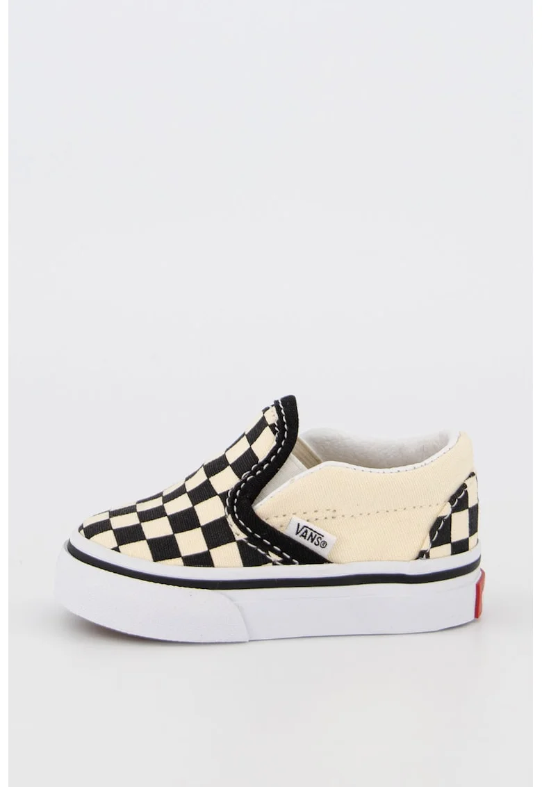 Pantofi slip-on cu model in carouri Classic