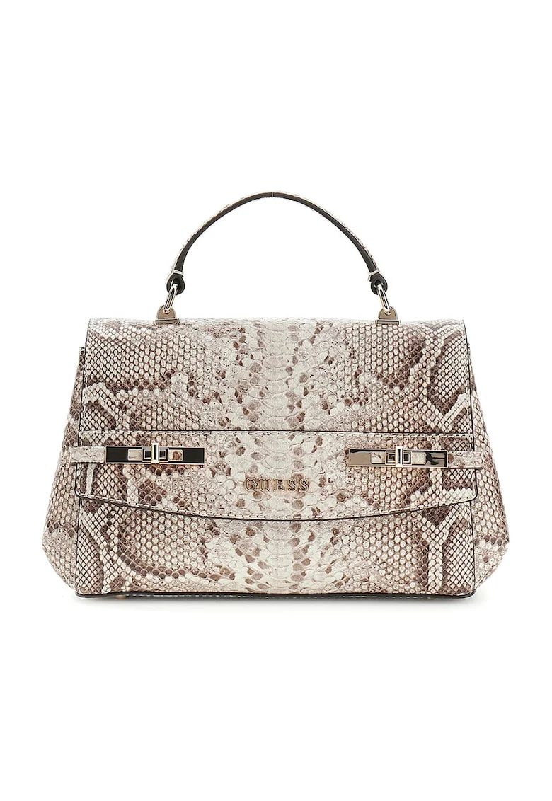 Geanta crossbody din piele ecologica Melinda, Bej deschis