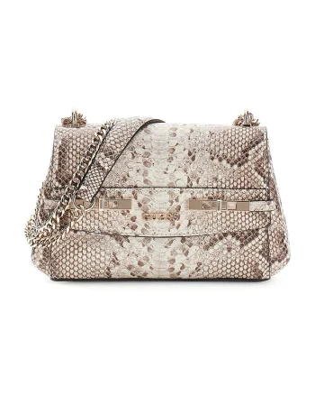 Geanta crossbody din piele ecologica Melinda, Bej deschis