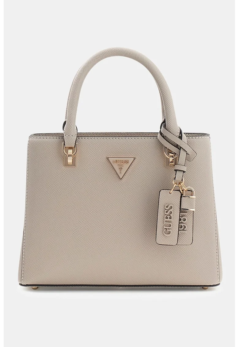 Geanta crossbody din piele ecologica Noelle, Maro nisip