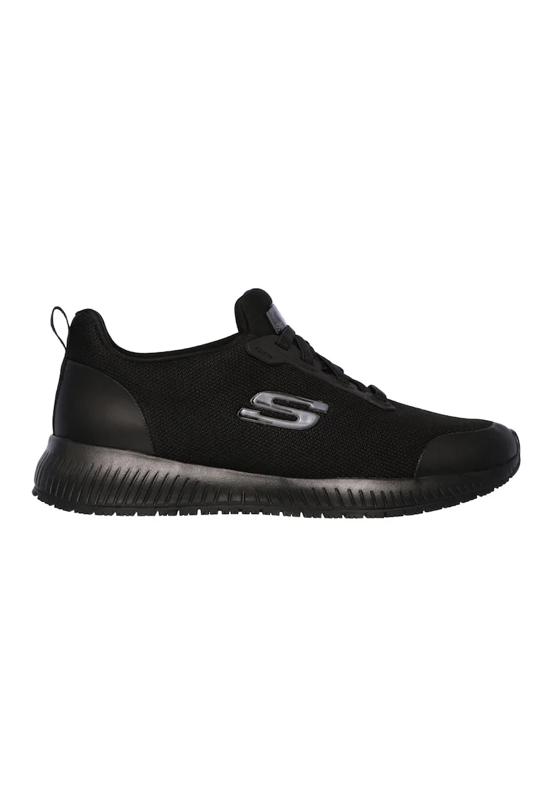 Pantofi sport slip-on din material textil Squad SR, Onyx Black