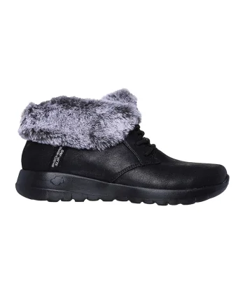Ghete slip-ins On The Go, Negru/Gri
