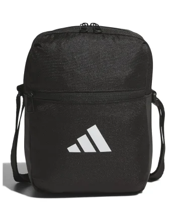 Geanta crossbody din material textil, Negru