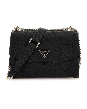 Geanta crossbody de piele ecologica Cresidia, Negru