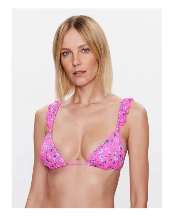 Sutien dama,  Poliamida/Spandex, Roz, Roz