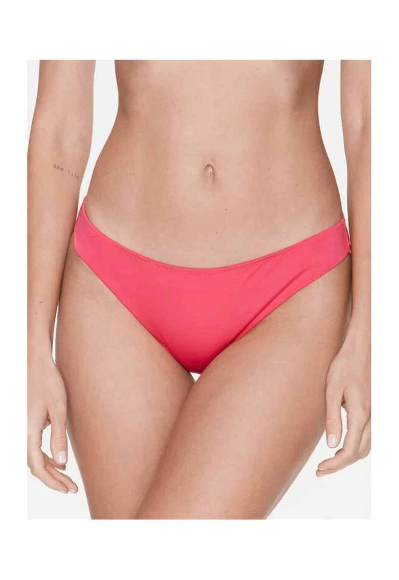 Slip de bikini dama,  maro, 83% poliamida reciclata, 17% elastan, Roz
