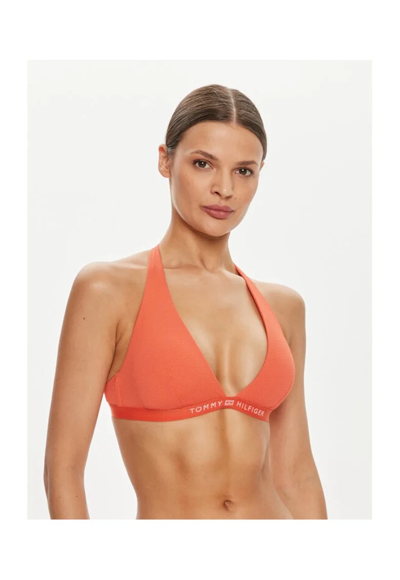 Sutien de baie dama,  deschis, Rosu deschis