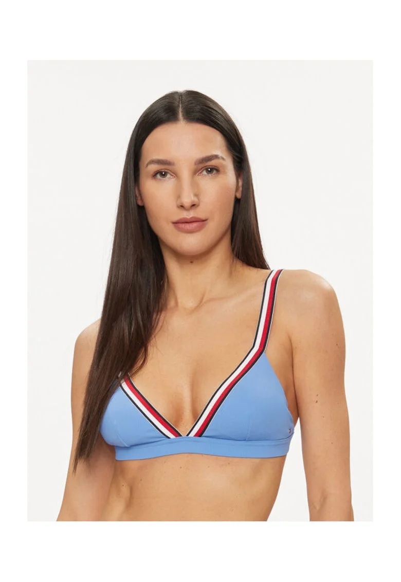 Sutien de baie dama,  deschis, Albastru deschis