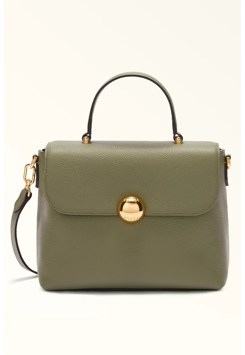 Geanta crossbody din piele cu maner fix Moonlight