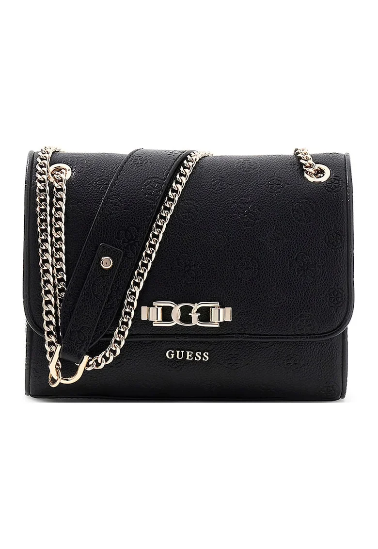 Geanta crossbody cu bareta convertibila Anise, Negru