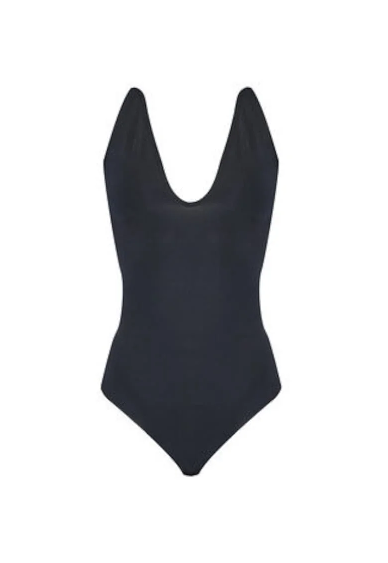 Body Femei,  Negru, 83% poliamida, 17% elastan,