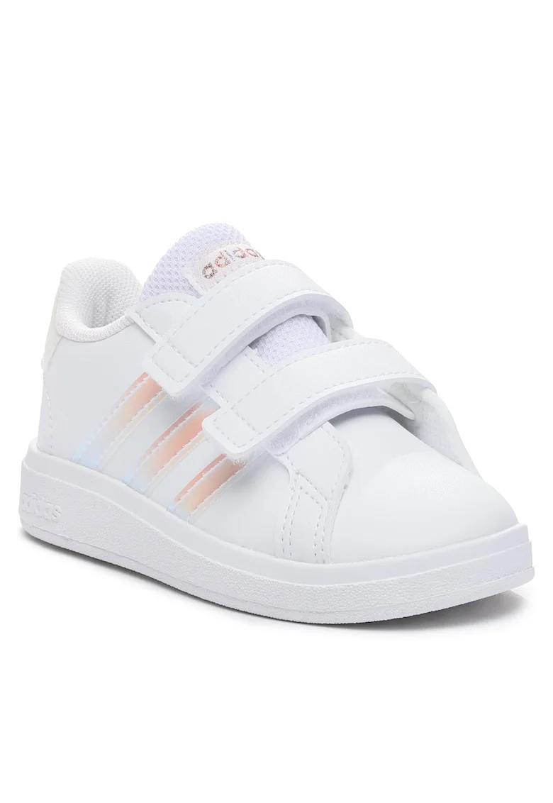 Pantofi sport copii  Grand Court slip-on alb, Alb