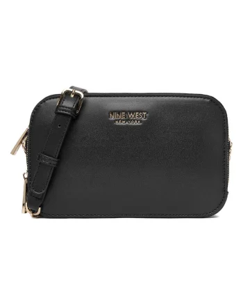 Geanta crossbody,  neagra, One Size INTL
