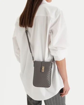Geanta crossbody,  gri, One Size INTL