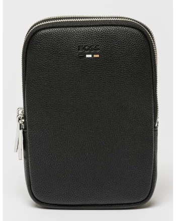 Geanta crossbody cu bareta detasabila, Negru
