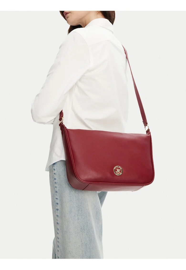 Geanta crossbody,  tkanina, rosie, One Size INTL