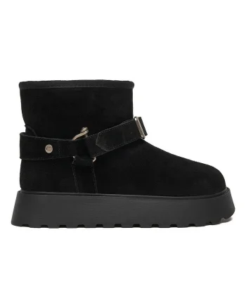 Cizme dama, G-Star Raw, piele naturala, negru, izolate, slip-on