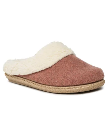 Papuci de casa,  roz, confortabili, slip-on,
