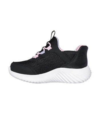 Pantofi sport Bounder Slip-ins™, Alb/Negru/Roz pal