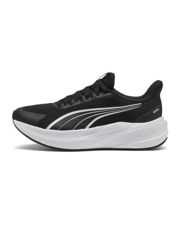 Pantofi sport slip-on Dasher Lite de plasa, Alb/Negru