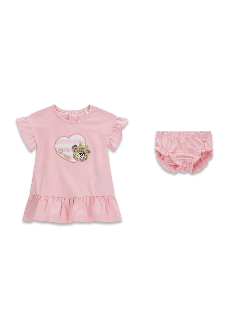 Set de rochie si chiloti, Roz