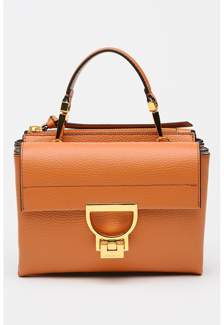 Geanta crossbody de piele Arlettis, Maro scortisoara