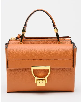 Geanta crossbody de piele Arlettis, Maro scortisoara