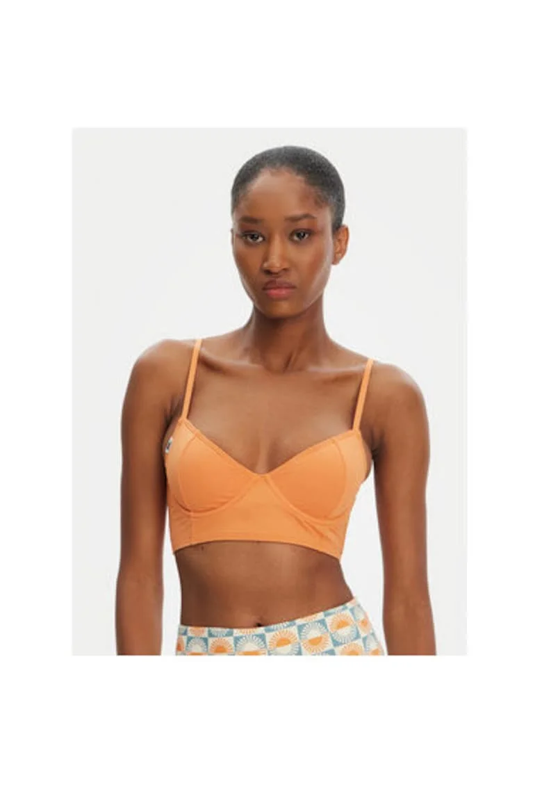 Sutien bikini dama  EQWX303137, Sintetic, Portocaliu