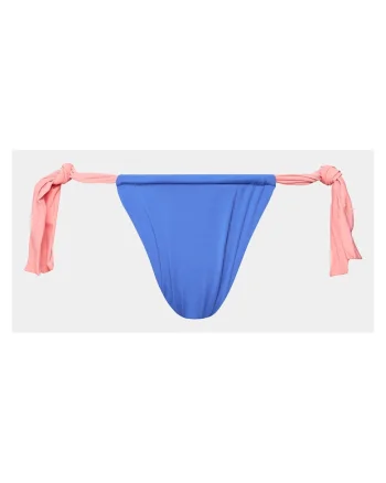 Slip de bikini reversibil dama, Roz/Albastru