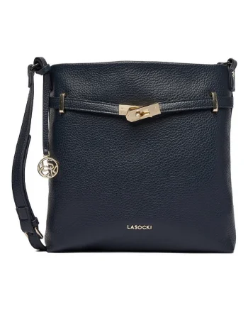 Geanta crossbody,  material sintetic, One Sizedwqf, Albastru