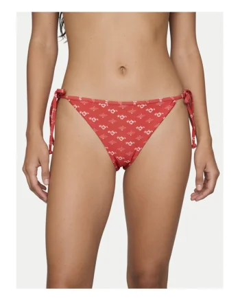 Slip de bikini Femeie,  rosu, poliester, elastan
