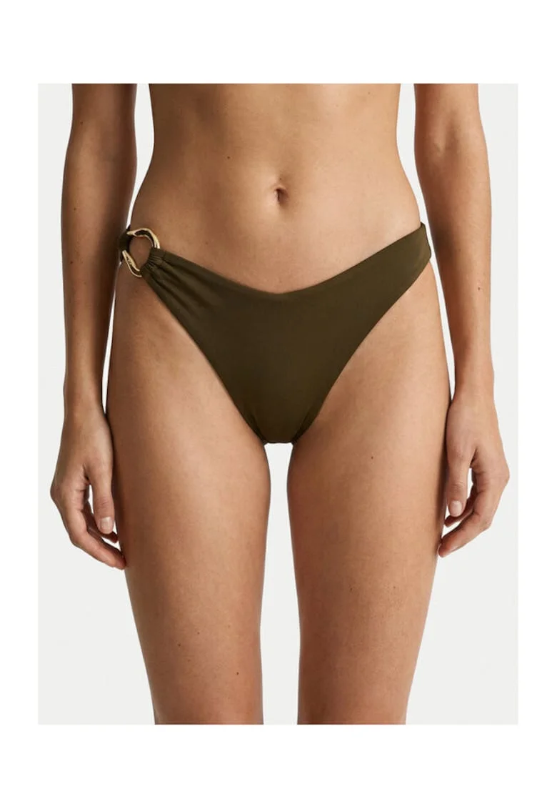 Slip de bikini de  Poliamida, INTL, Verde
