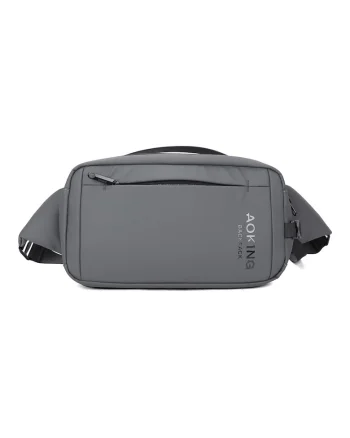 Geanta crossbody unisex, Gri